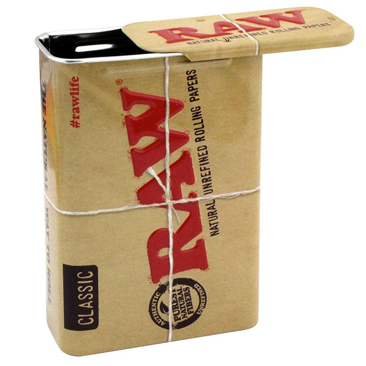 RAW Metal Slide Tin 4.5 x 2.5 x 1"