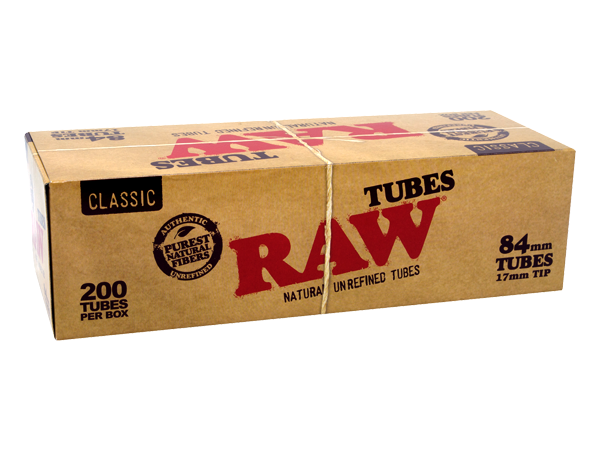 Raw Tube 84mm / 17mm Tip 200ct