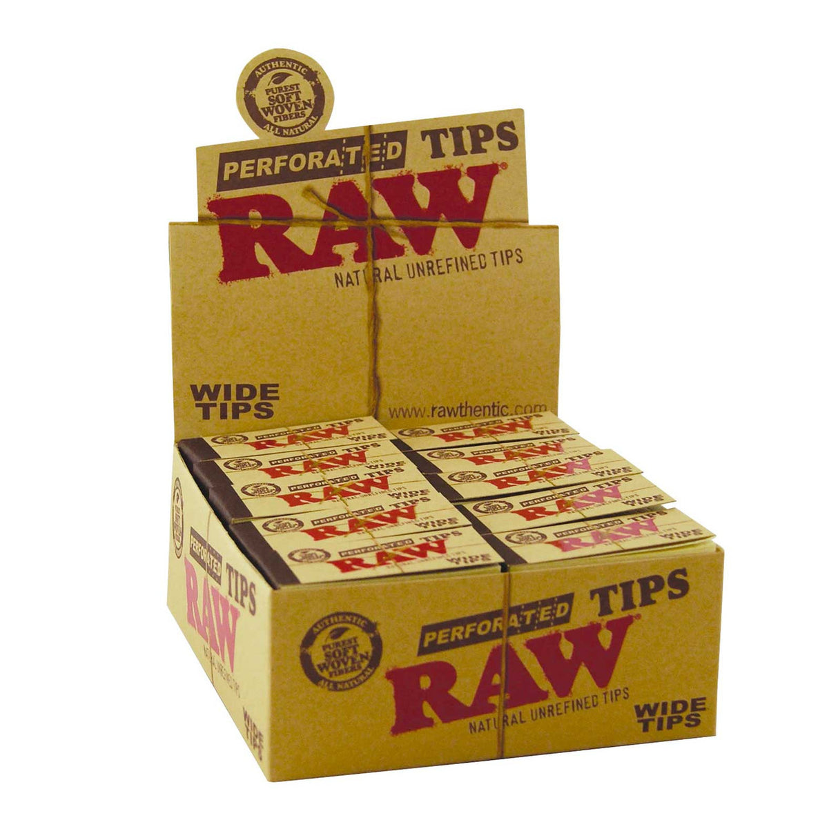 RAW Tips Wide Perforated 50ct/Box