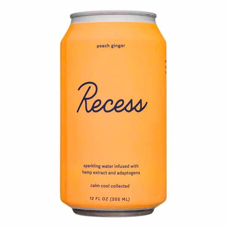 Recess Peach Ginger 12/12oz [0.75$ Crv Included]