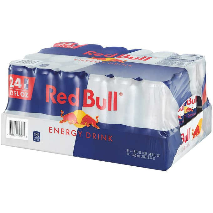 Redbull Energy Drink 12oz Regular 24ct [1.20$ Crv Included]