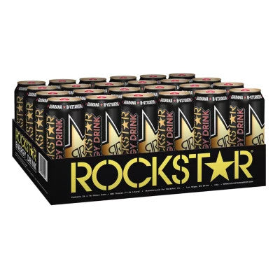 RockStar Energy Drink 24/16oz Regular [1.20$ Crv Included]