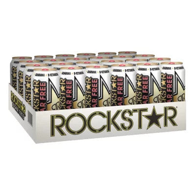 RockStar Energy Drink 24/16oz Sugar Free [1.20$ Crv Included]