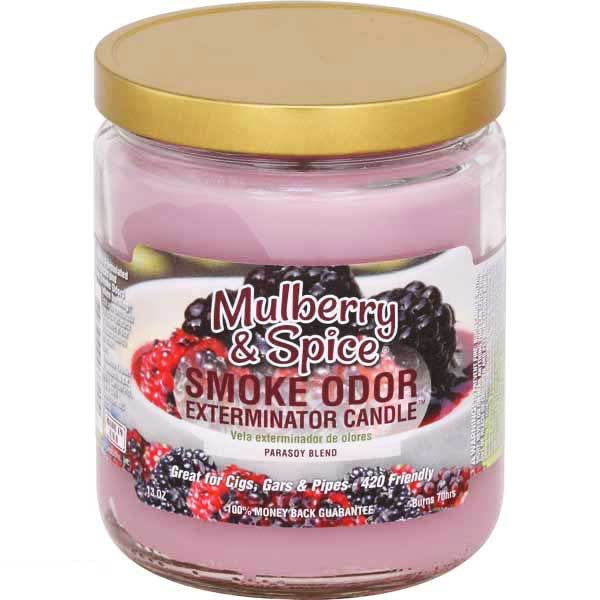 Smoke Odor Exterminator 13oz Mulberry Spice Jar