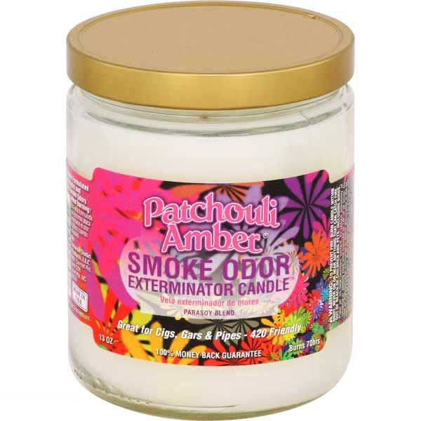 Smoke Odor Exterminator 13oz Patchouli Amber Jar