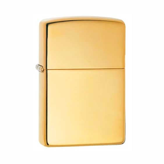 Zippo 169 Hi Pol Brass Armor Heavy