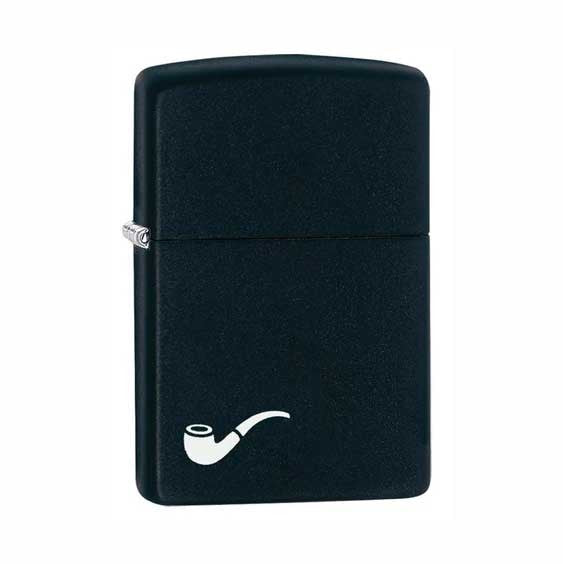 Zippo Black Matte Pipe 218PL