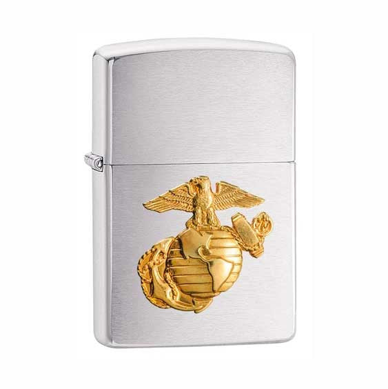 Zippo Reg Emblem Marine 280MAR