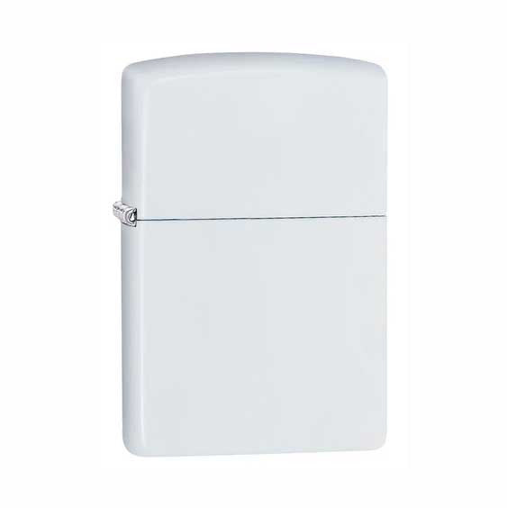 Zippo Reg White Matte 214