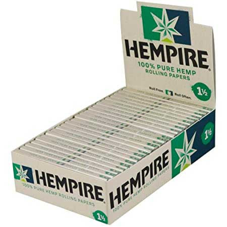 Hempire 1 1/4 Pure Hemp Rolling Papers