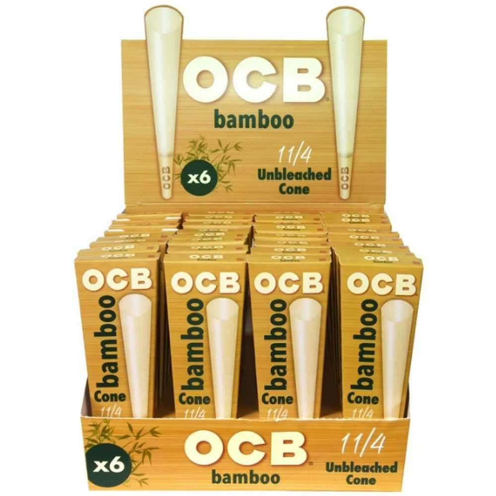 OCB Cone Bamboo 1/4 32/6ct