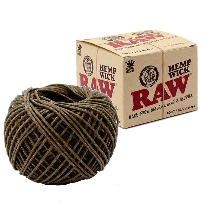 RAW Hempwick 100ft Euro Edition Ball