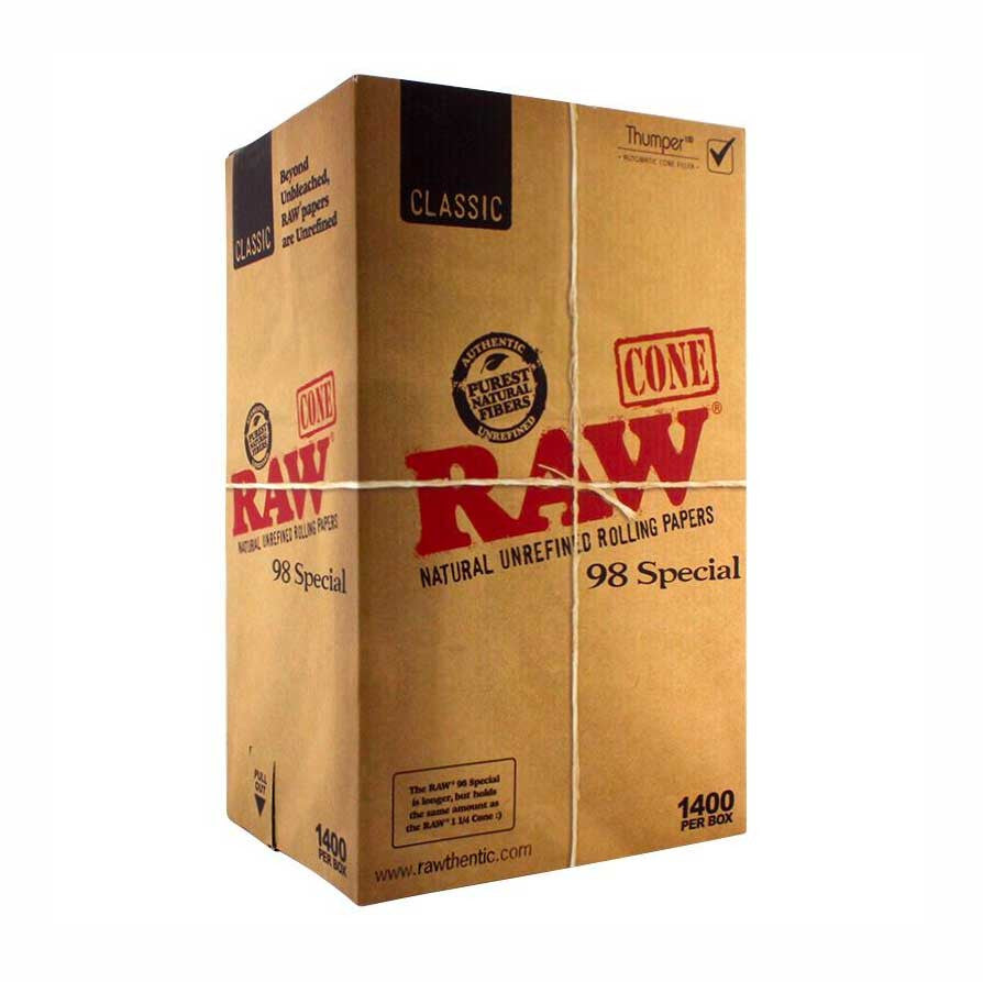 Raw Cone 98 Special Bulk 1400ct Classic