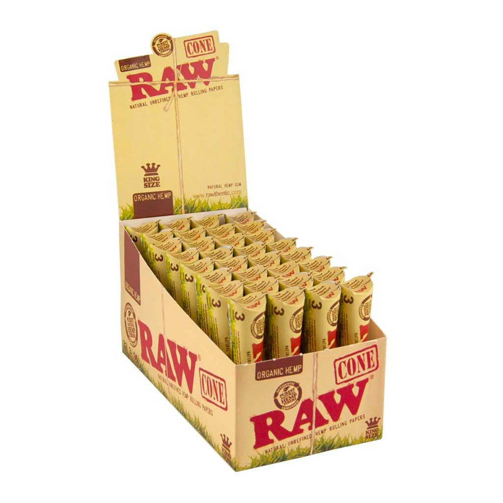 RAW Cone Organic KS - 3/Pack